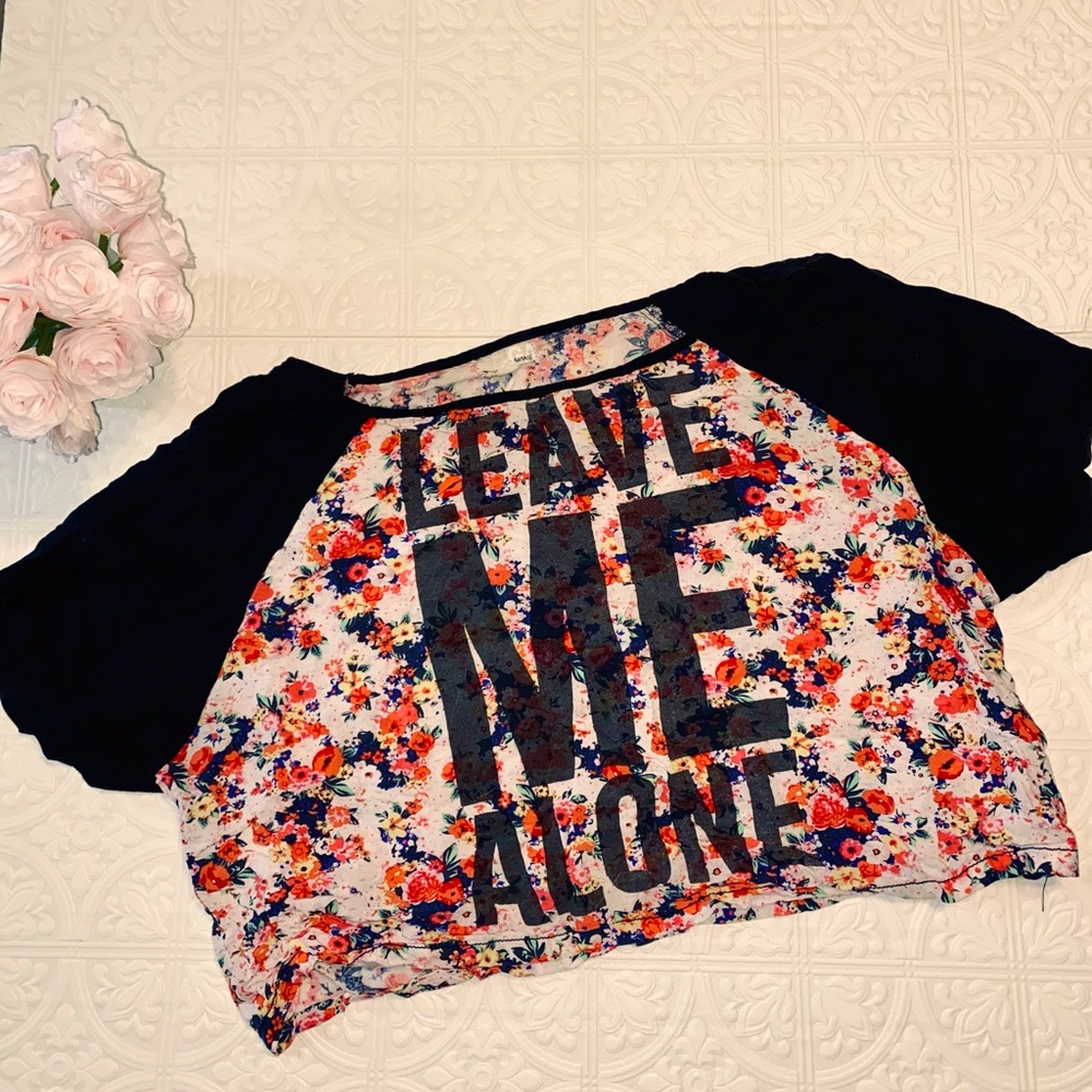 Floral Boho Flowy Crop Top